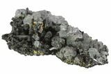 Black Tourmaline (Schorl) & Fluorite Association - Namibia #90682-1